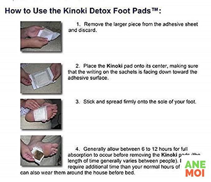Detox Foot Patches Pads  (Set of 10)